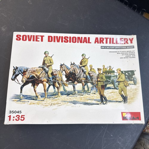 Miniart soviet artillery - miniart,