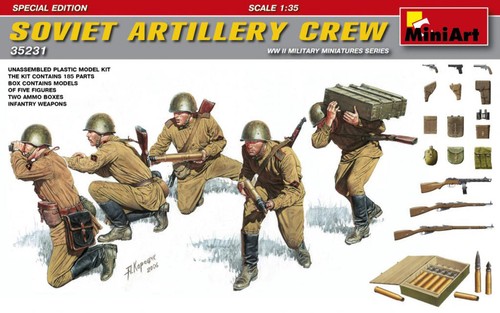 Miniart 35231 soviet - miniart,