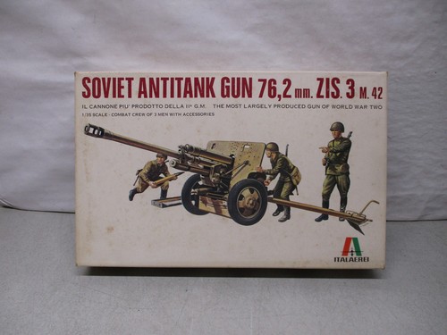 Italeri soviet antitank gun - soviet,