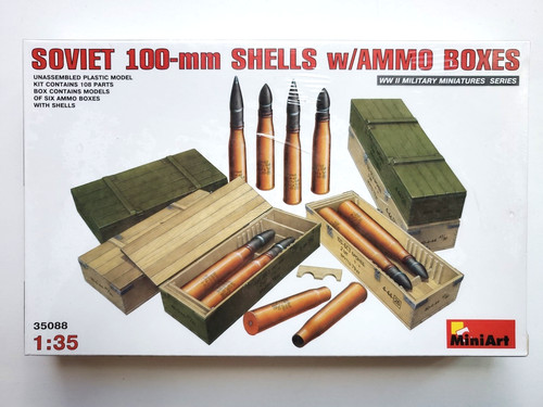 Miniart soviet 100 mm - miniart, 1:35
